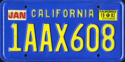 CA 82 #1AAX608