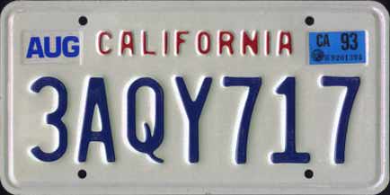 CA 93 #3AQY717