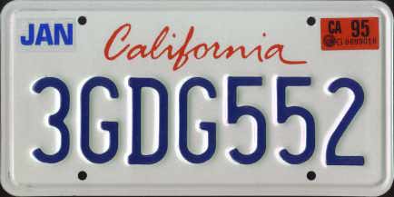 CA 95 #3GDG552