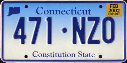 connecticut license plates