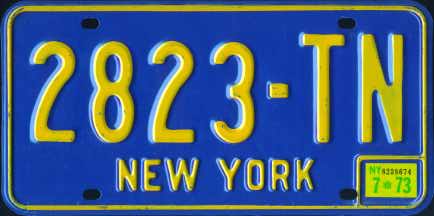 NY 73 #2823-TN