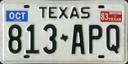 TX 83 #813-APQ